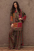3 Pcs Women's Unstitched Digital Print Suit