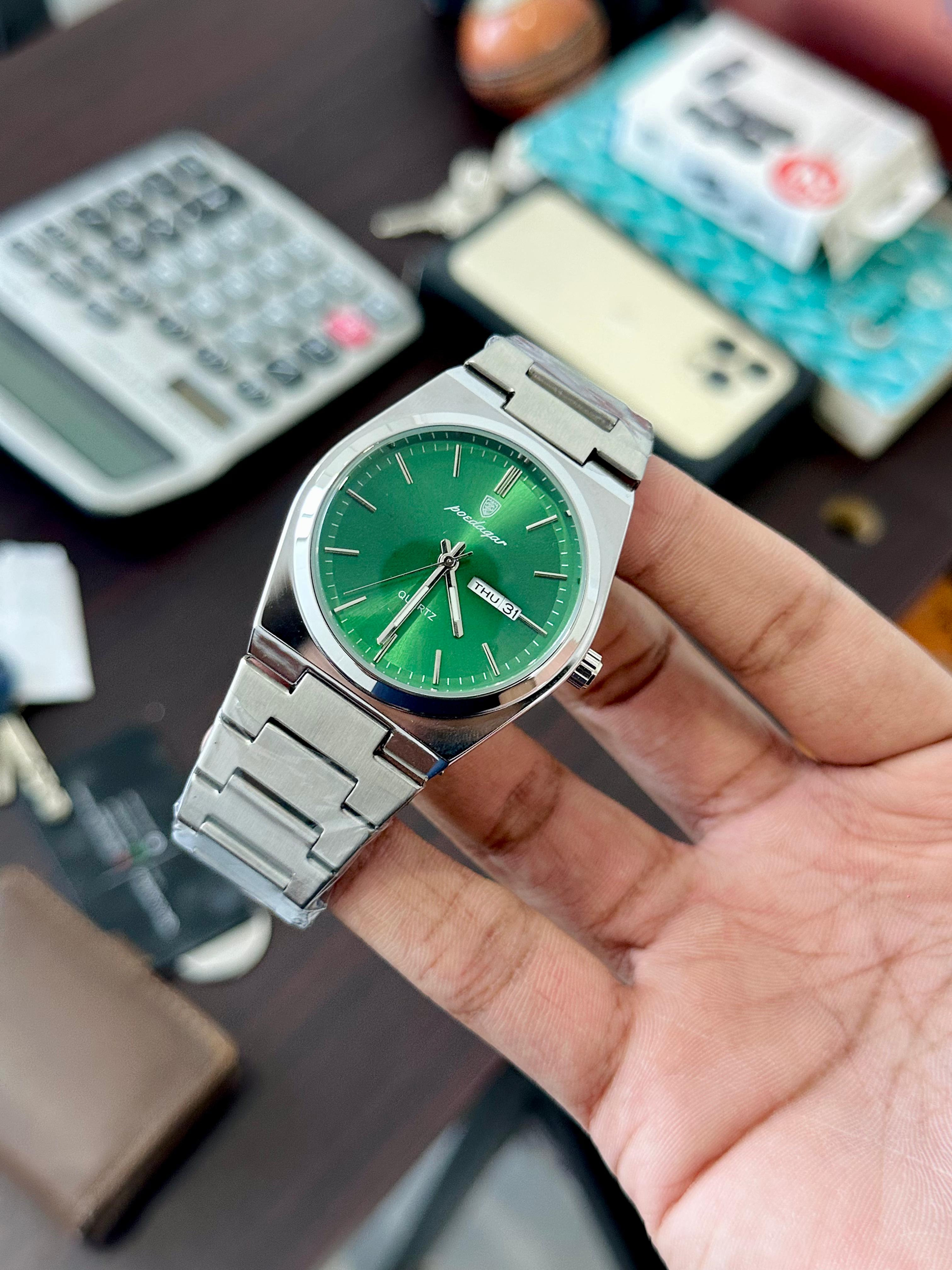 Poedagar Premium Stylish Watch for Men – Open Parcel Allowed (COD)